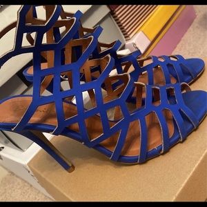 Blue heels